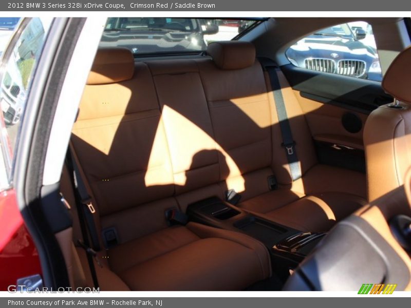 Crimson Red / Saddle Brown 2012 BMW 3 Series 328i xDrive Coupe