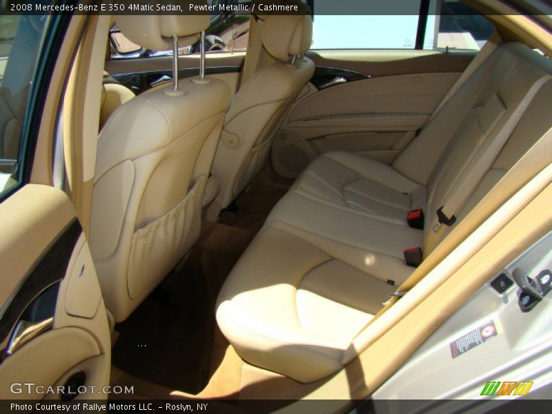 Pewter Metallic / Cashmere 2008 Mercedes-Benz E 350 4Matic Sedan
