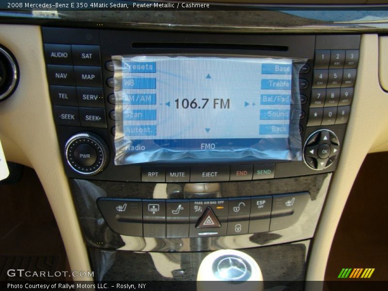 Pewter Metallic / Cashmere 2008 Mercedes-Benz E 350 4Matic Sedan