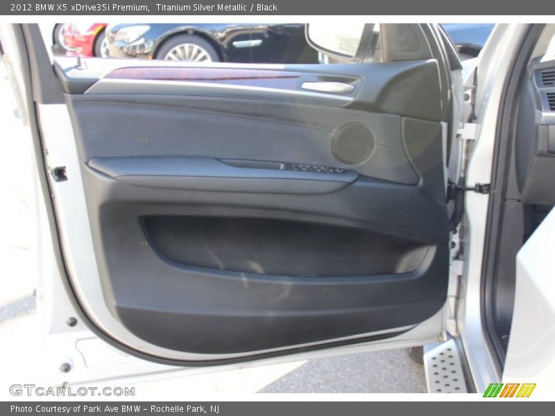 Titanium Silver Metallic / Black 2012 BMW X5 xDrive35i Premium