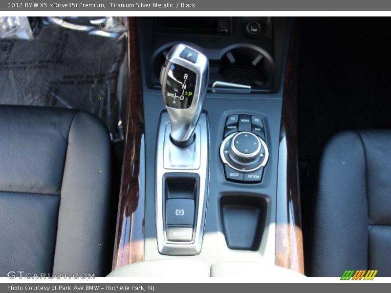 Titanium Silver Metallic / Black 2012 BMW X5 xDrive35i Premium