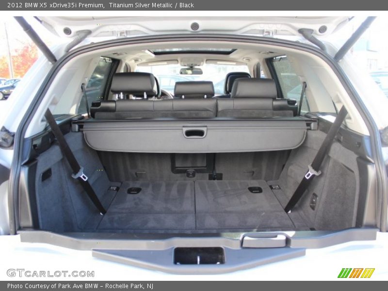 Titanium Silver Metallic / Black 2012 BMW X5 xDrive35i Premium