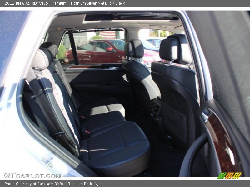 Titanium Silver Metallic / Black 2012 BMW X5 xDrive35i Premium