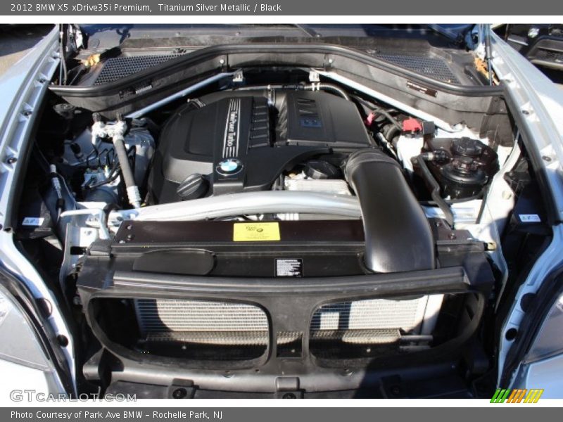 Titanium Silver Metallic / Black 2012 BMW X5 xDrive35i Premium