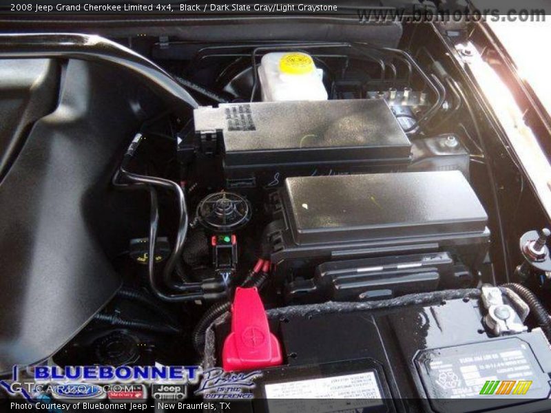 Black / Dark Slate Gray/Light Graystone 2008 Jeep Grand Cherokee Limited 4x4