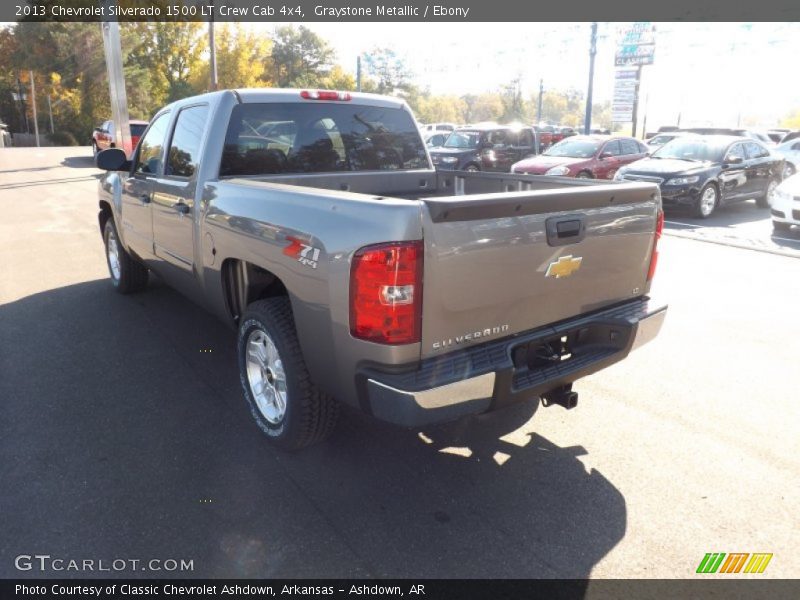 Graystone Metallic / Ebony 2013 Chevrolet Silverado 1500 LT Crew Cab 4x4