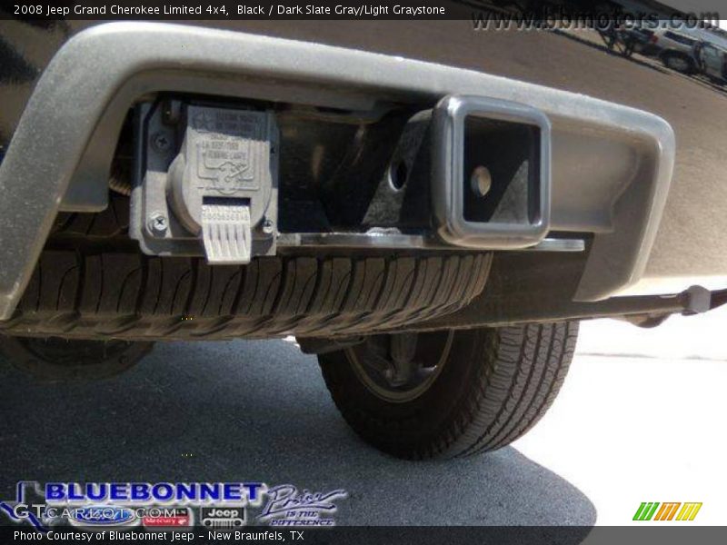 Black / Dark Slate Gray/Light Graystone 2008 Jeep Grand Cherokee Limited 4x4