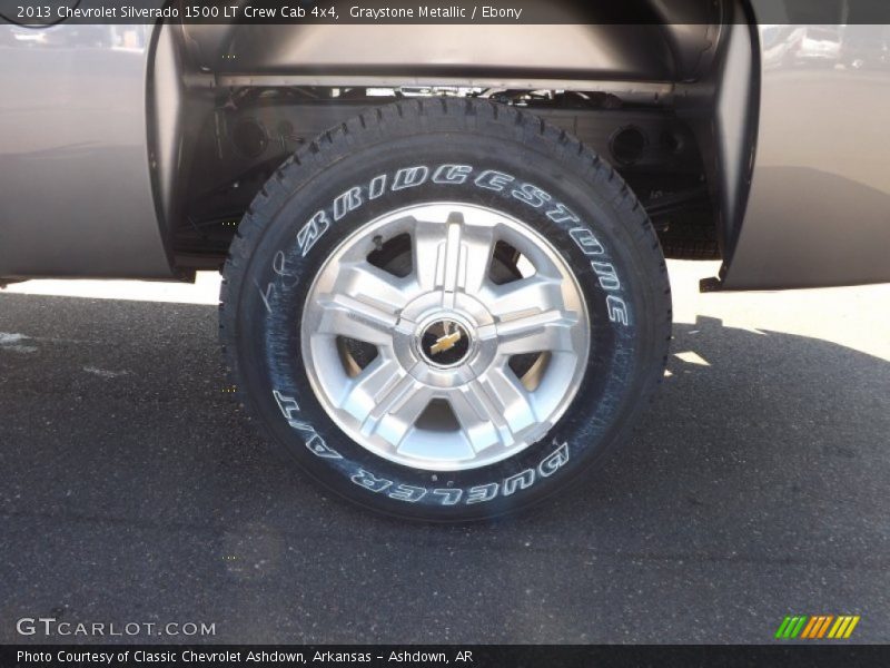 Graystone Metallic / Ebony 2013 Chevrolet Silverado 1500 LT Crew Cab 4x4