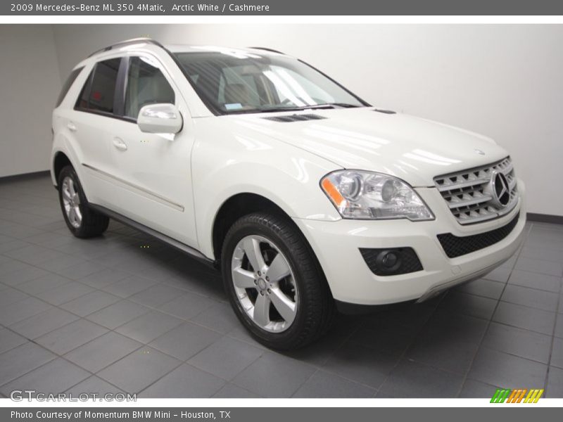 Arctic White / Cashmere 2009 Mercedes-Benz ML 350 4Matic