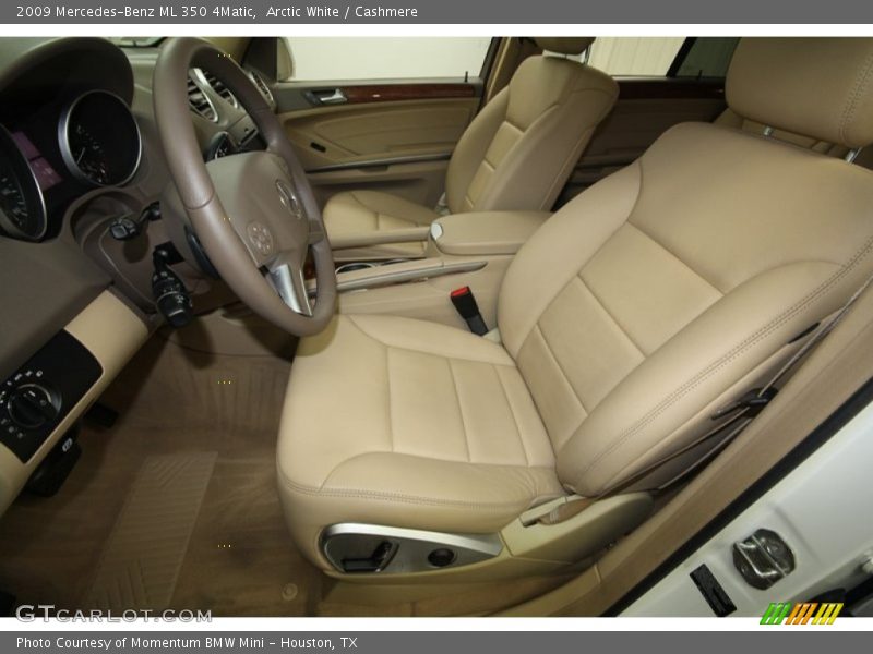 Arctic White / Cashmere 2009 Mercedes-Benz ML 350 4Matic