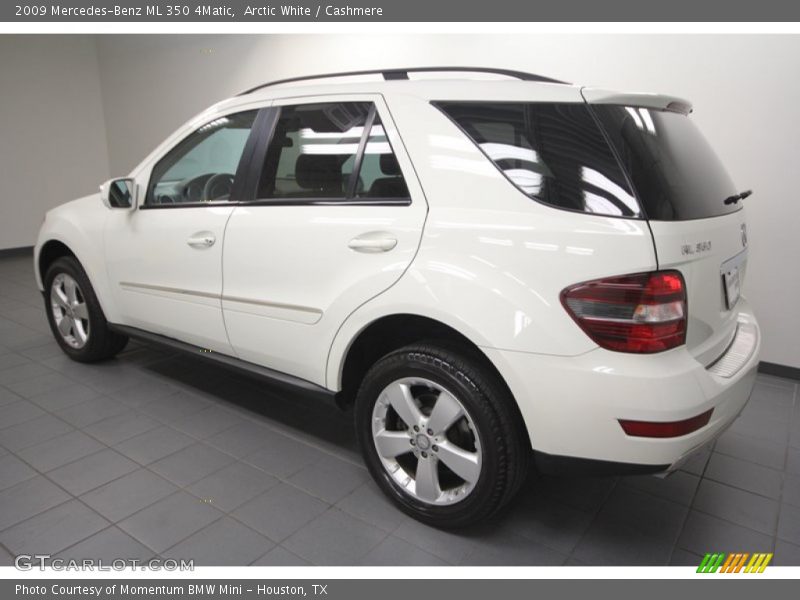 Arctic White / Cashmere 2009 Mercedes-Benz ML 350 4Matic