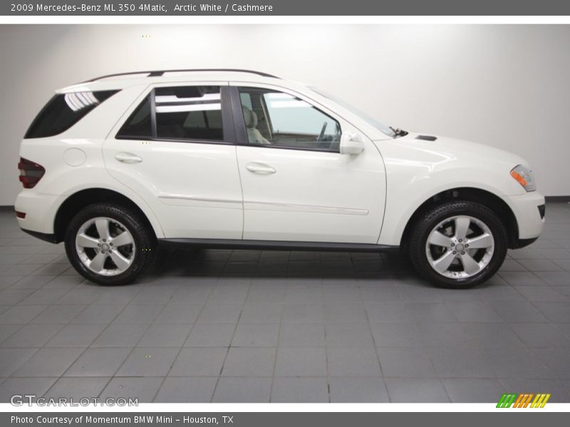 Arctic White / Cashmere 2009 Mercedes-Benz ML 350 4Matic