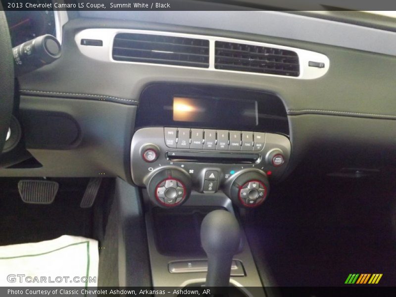 Summit White / Black 2013 Chevrolet Camaro LS Coupe