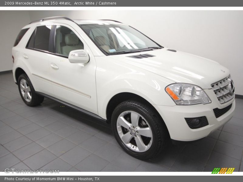 Arctic White / Cashmere 2009 Mercedes-Benz ML 350 4Matic