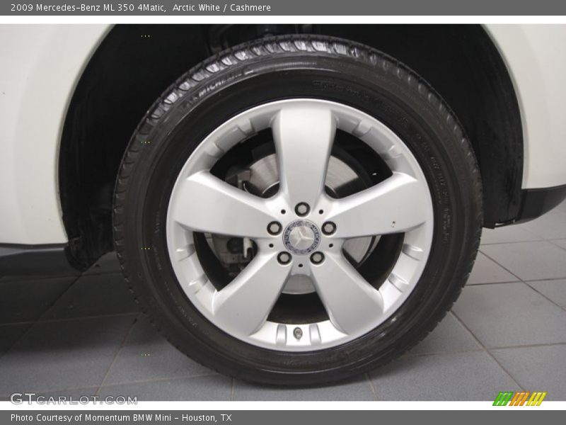 Arctic White / Cashmere 2009 Mercedes-Benz ML 350 4Matic