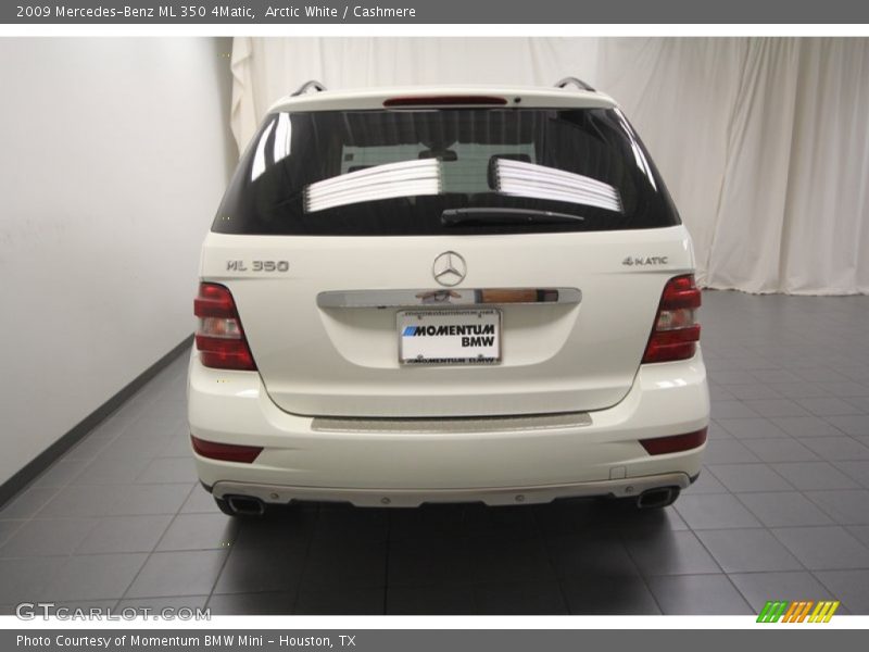 Arctic White / Cashmere 2009 Mercedes-Benz ML 350 4Matic
