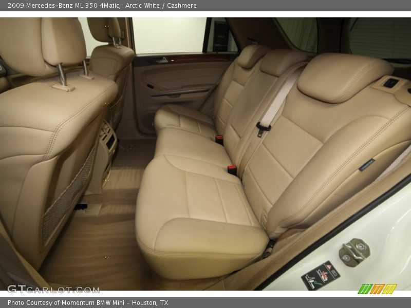 Arctic White / Cashmere 2009 Mercedes-Benz ML 350 4Matic
