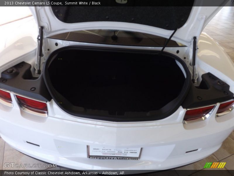 Summit White / Black 2013 Chevrolet Camaro LS Coupe