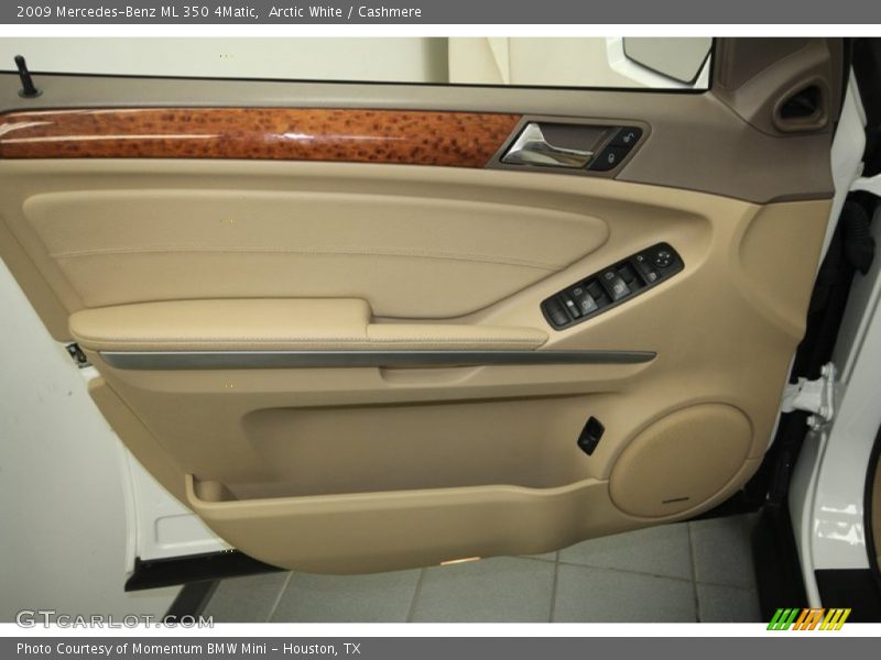 Arctic White / Cashmere 2009 Mercedes-Benz ML 350 4Matic