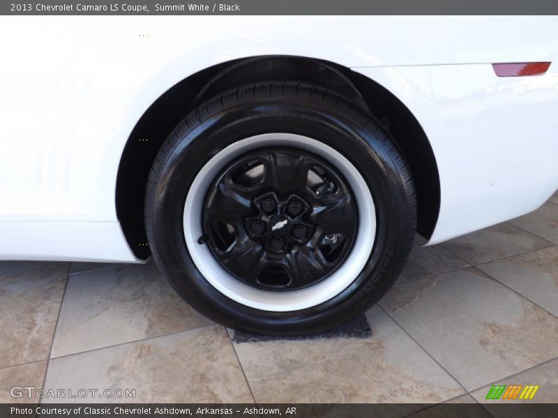 Summit White / Black 2013 Chevrolet Camaro LS Coupe