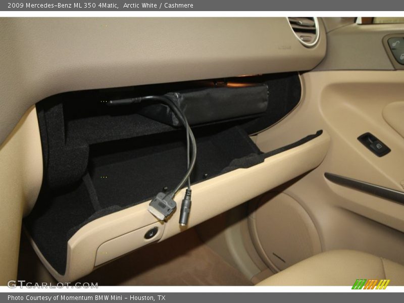 Arctic White / Cashmere 2009 Mercedes-Benz ML 350 4Matic