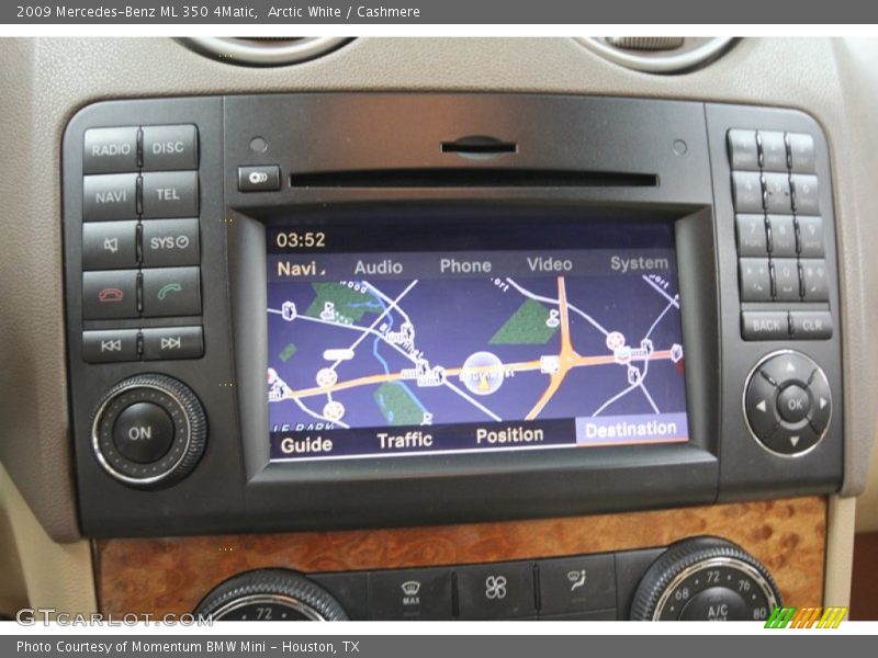 Arctic White / Cashmere 2009 Mercedes-Benz ML 350 4Matic