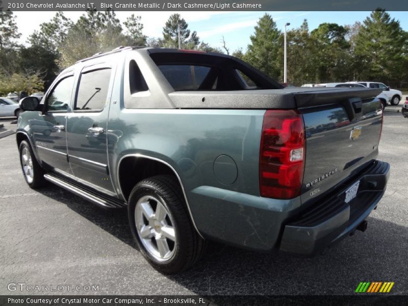 Blue Granite Metallic / Dark Cashmere/Light Cashmere 2010 Chevrolet Avalanche LT
