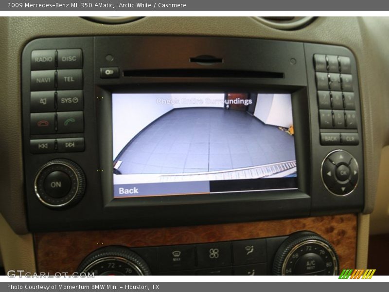 Arctic White / Cashmere 2009 Mercedes-Benz ML 350 4Matic