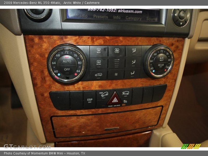 Arctic White / Cashmere 2009 Mercedes-Benz ML 350 4Matic