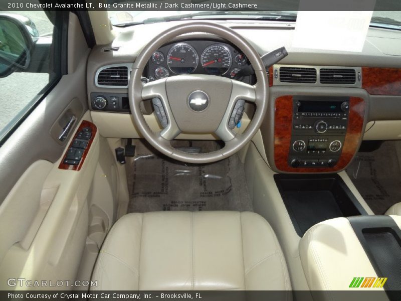 Blue Granite Metallic / Dark Cashmere/Light Cashmere 2010 Chevrolet Avalanche LT