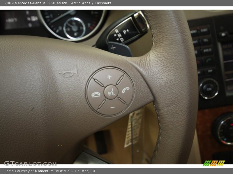 Arctic White / Cashmere 2009 Mercedes-Benz ML 350 4Matic