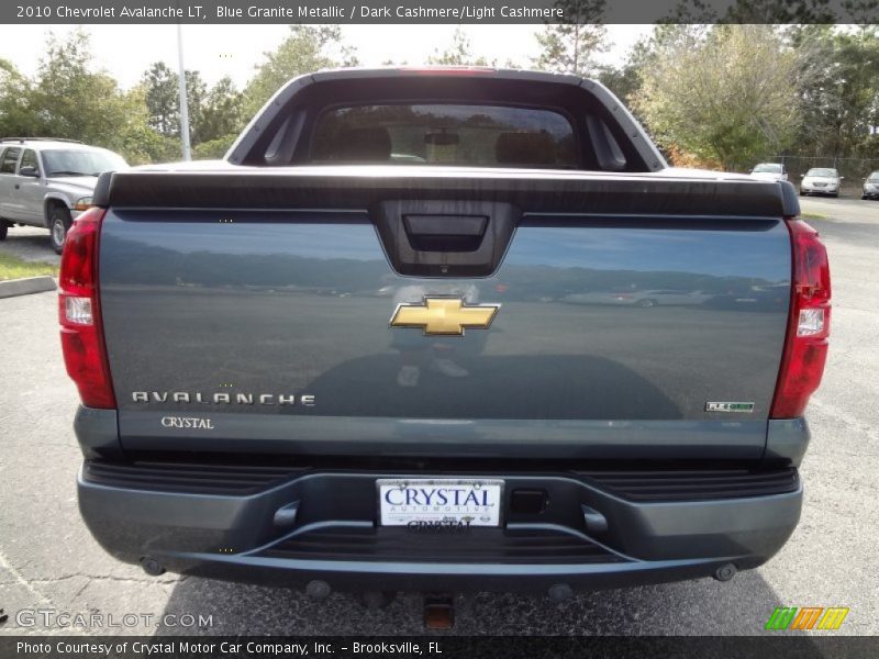 Blue Granite Metallic / Dark Cashmere/Light Cashmere 2010 Chevrolet Avalanche LT