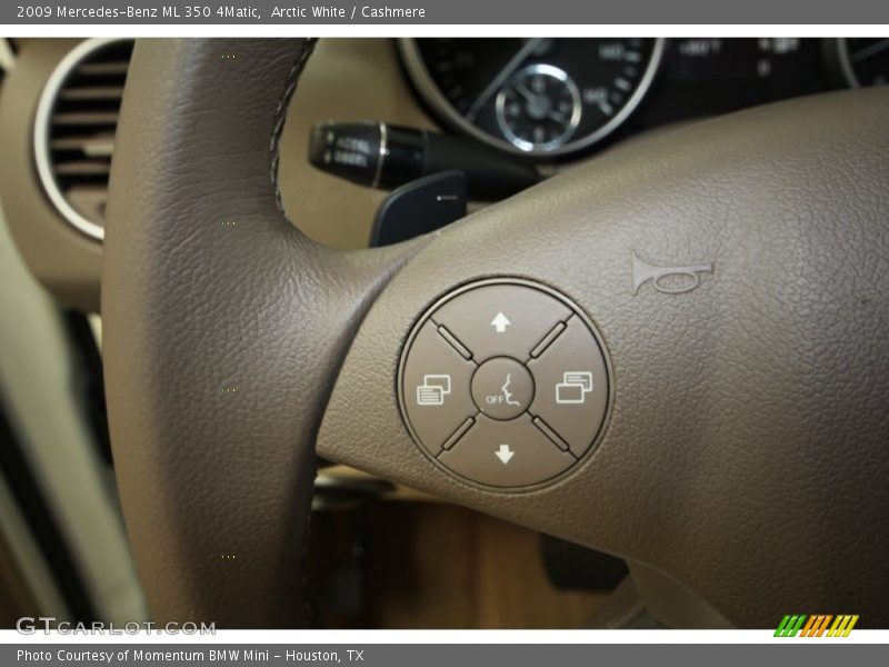 Arctic White / Cashmere 2009 Mercedes-Benz ML 350 4Matic