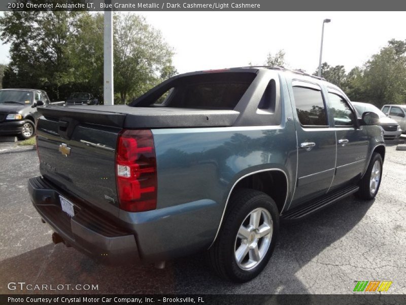 Blue Granite Metallic / Dark Cashmere/Light Cashmere 2010 Chevrolet Avalanche LT