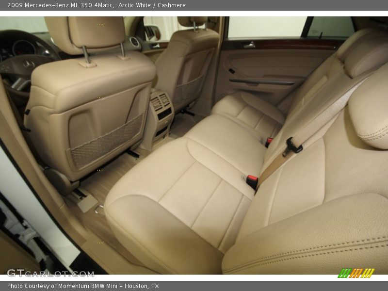Arctic White / Cashmere 2009 Mercedes-Benz ML 350 4Matic