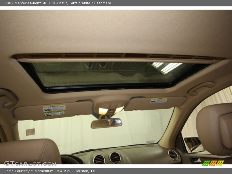 Arctic White / Cashmere 2009 Mercedes-Benz ML 350 4Matic