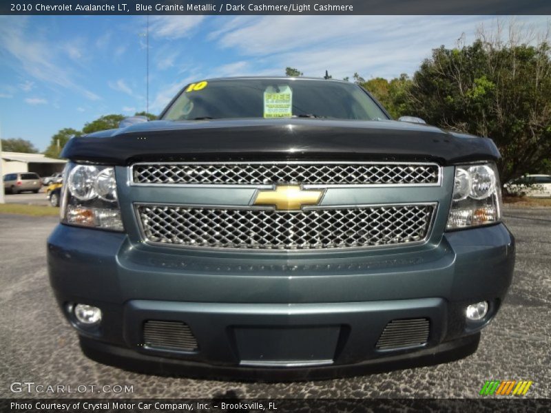 Blue Granite Metallic / Dark Cashmere/Light Cashmere 2010 Chevrolet Avalanche LT
