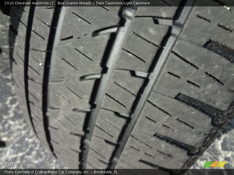 Blue Granite Metallic / Dark Cashmere/Light Cashmere 2010 Chevrolet Avalanche LT