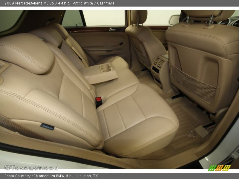 Arctic White / Cashmere 2009 Mercedes-Benz ML 350 4Matic