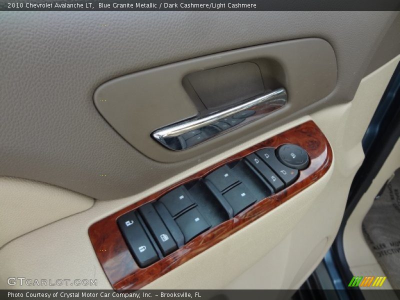 Blue Granite Metallic / Dark Cashmere/Light Cashmere 2010 Chevrolet Avalanche LT