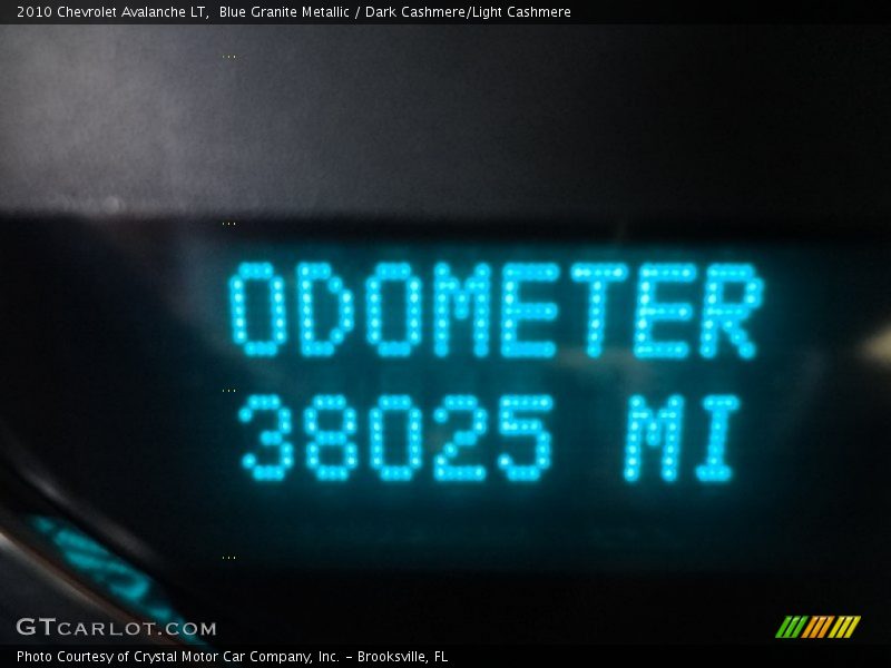 Blue Granite Metallic / Dark Cashmere/Light Cashmere 2010 Chevrolet Avalanche LT
