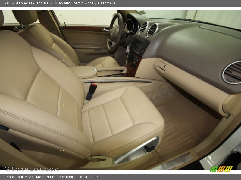 Arctic White / Cashmere 2009 Mercedes-Benz ML 350 4Matic