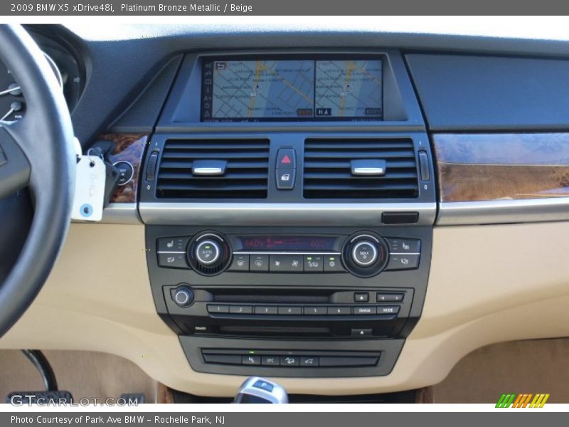 Platinum Bronze Metallic / Beige 2009 BMW X5 xDrive48i