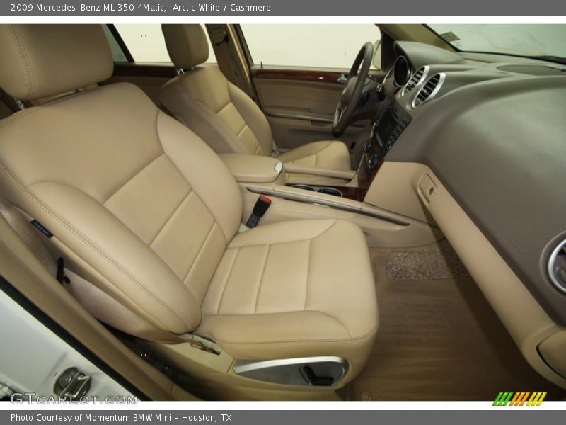 Arctic White / Cashmere 2009 Mercedes-Benz ML 350 4Matic