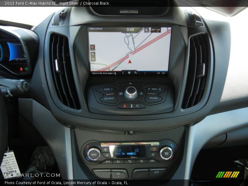Navigation of 2013 C-Max Hybrid SE