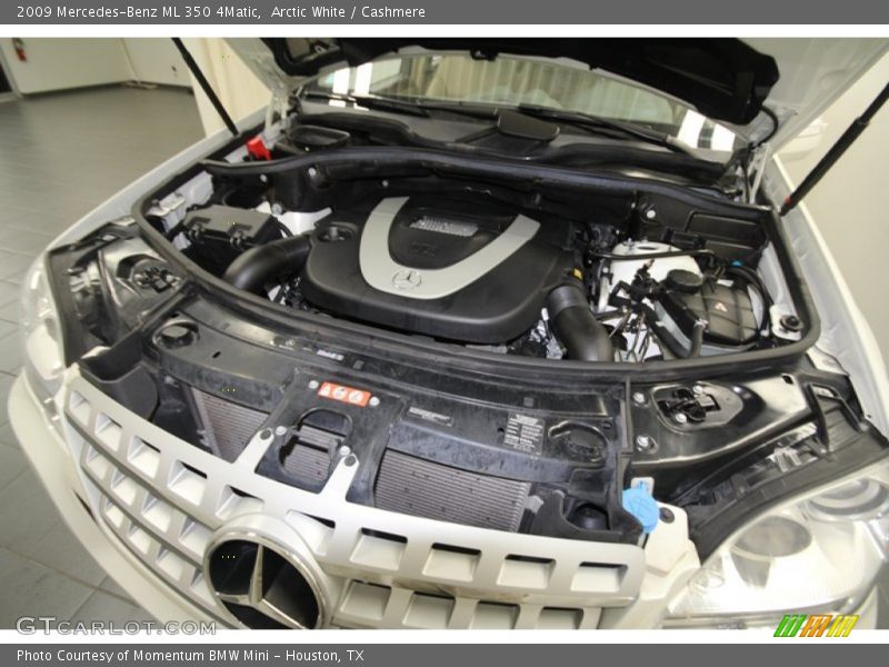 Arctic White / Cashmere 2009 Mercedes-Benz ML 350 4Matic