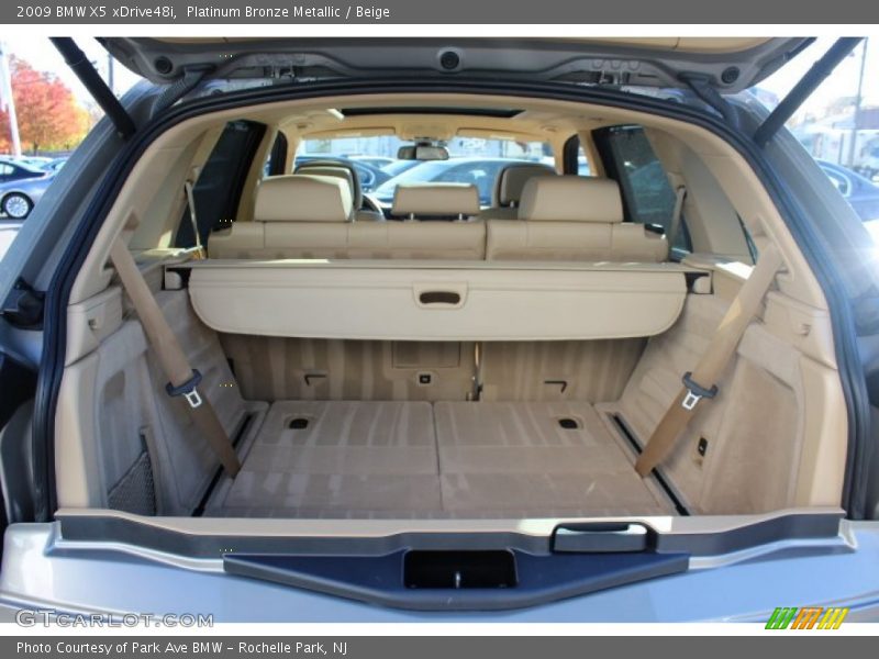 Platinum Bronze Metallic / Beige 2009 BMW X5 xDrive48i