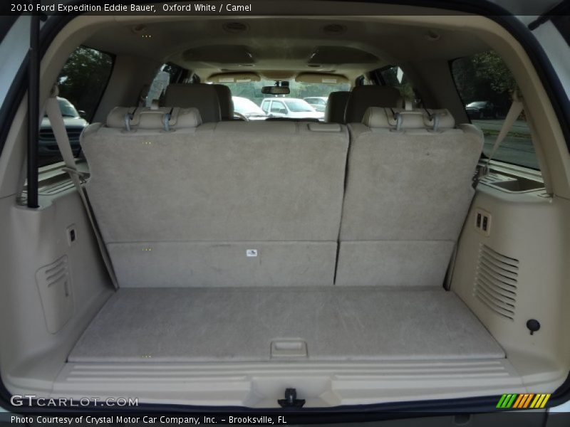 Oxford White / Camel 2010 Ford Expedition Eddie Bauer