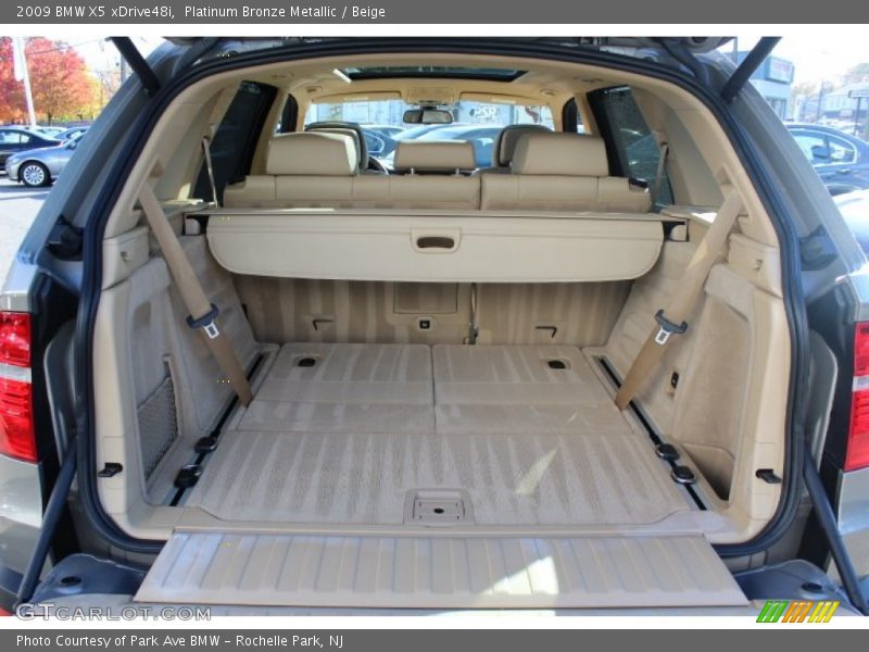 Platinum Bronze Metallic / Beige 2009 BMW X5 xDrive48i