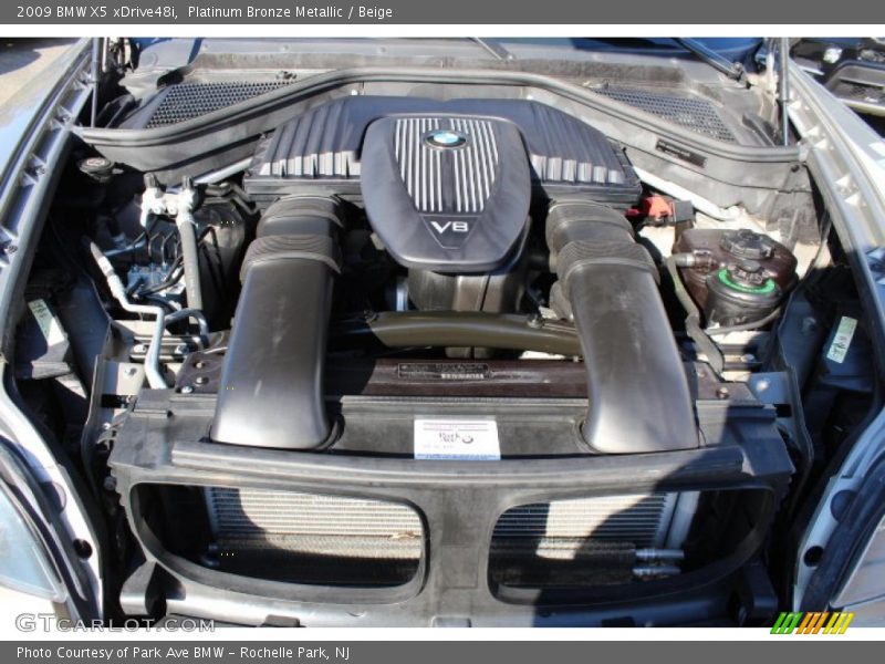Platinum Bronze Metallic / Beige 2009 BMW X5 xDrive48i